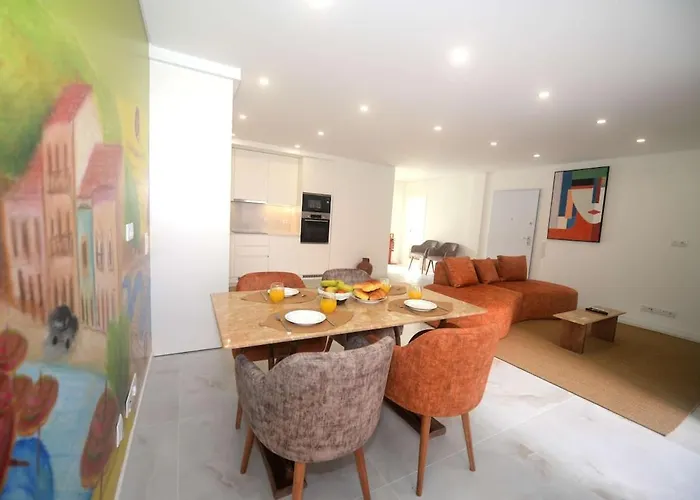 Apartment Oro Nero Arte - Luxury With Terrace Nazaré