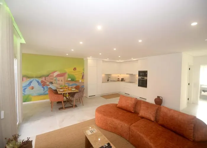 Lägenhet Oro Nero Arte - Luxury With Terrace Nazaré